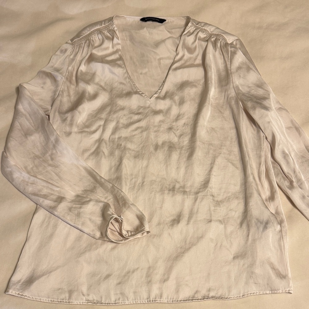 Banana Republic Cream Blouse